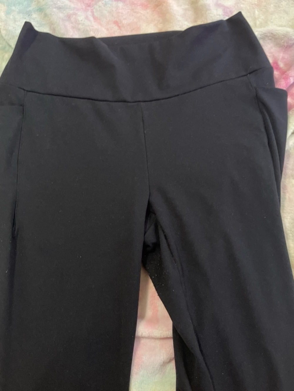 Black High-Waist Yoga Leggings